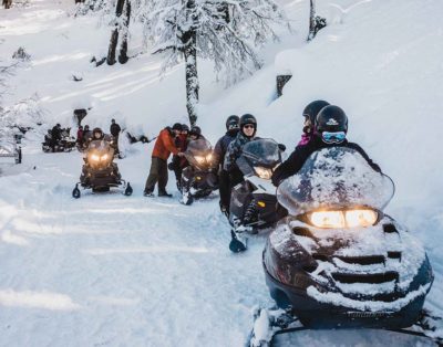Experiencia El Refugio Moto de Nieve