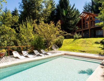 VLA 19 Complejo de cabañas sobre una colina en Puerto Manzano